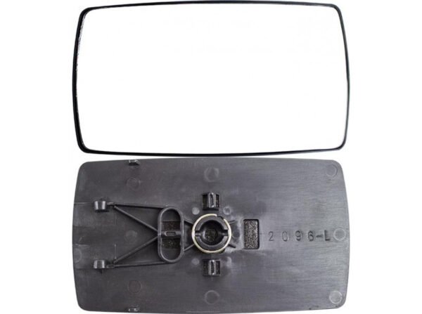 Left flat mirror glass without heating for Ford Escort 07.1990-01.1995 Left flat mirror glass without heating for Ford Escort 07.1990-01.1995