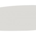 Left flat glass for mirror without heating for Ford Sierra 08.1982-02.1993