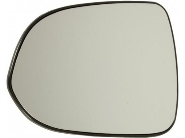 Left flat mirror glass without heating for Honda Jazz 03.2002-2005