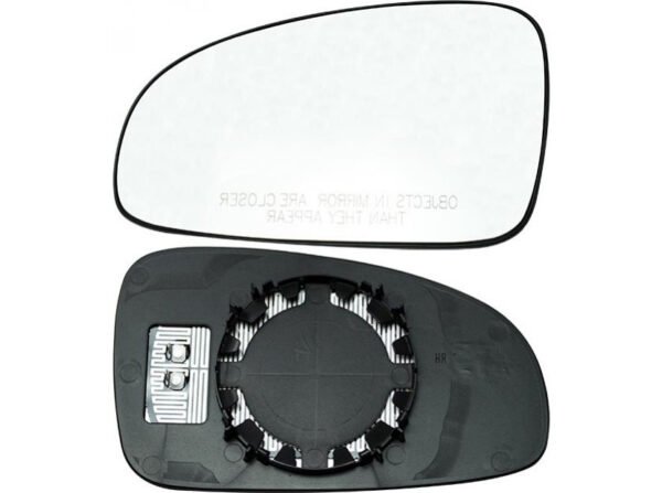 Left flat glass for heated mirror for Chevrolet Aveo 03.2002-06.2011