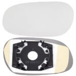 Left mirror glass without heating for Mitsubishi Carisma 07.1995-2001