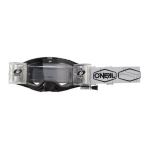 Мотокрос Очила O`Neal B-30 Roll Off Hexx V.22 Black/White - Clear