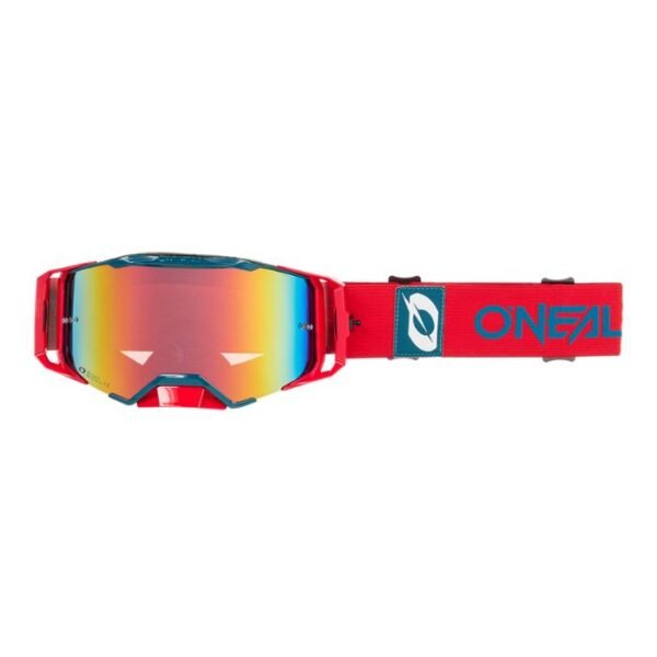 Мотокрос Очила O`Neal B-33 Bold Red/Blue - Radium Red