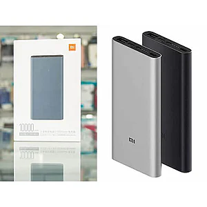 Преносима батерия Xiаomi Mi, 10000 mAh, Черна