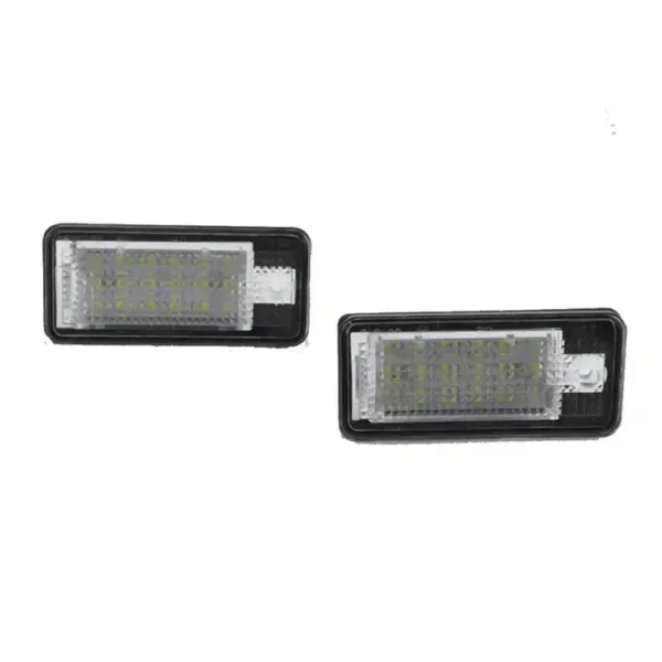 LED Плафони за регистрационен номер за AUDI A3 8P, A4 B6, B7, A6 C6, A8 D4, Q7