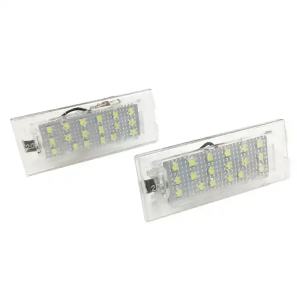 LED Плафони за регистрационен номер за BMW X5 E53, X3 E83