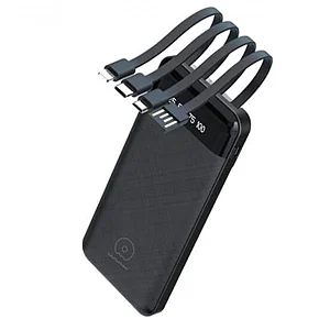 Преносима батерия WUW U44 20000 mAh - Черна