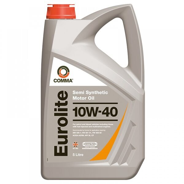 Motor oil COMMA EuroLite 10W-40 - 5 Liters