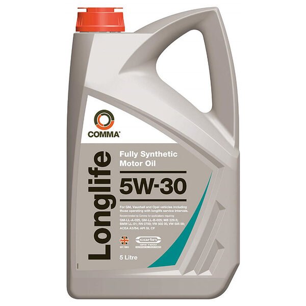 Motor oil COMMA LongLife 5W-30 - 5 Liters
