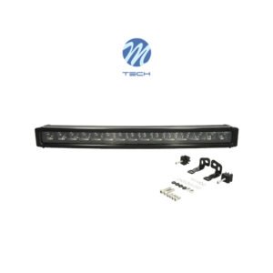 LED Bar, M-TECH, TUOLOWLBO758, 12/24/30V, 120W, 6000K, 21", 543mm, Curved, Spot
