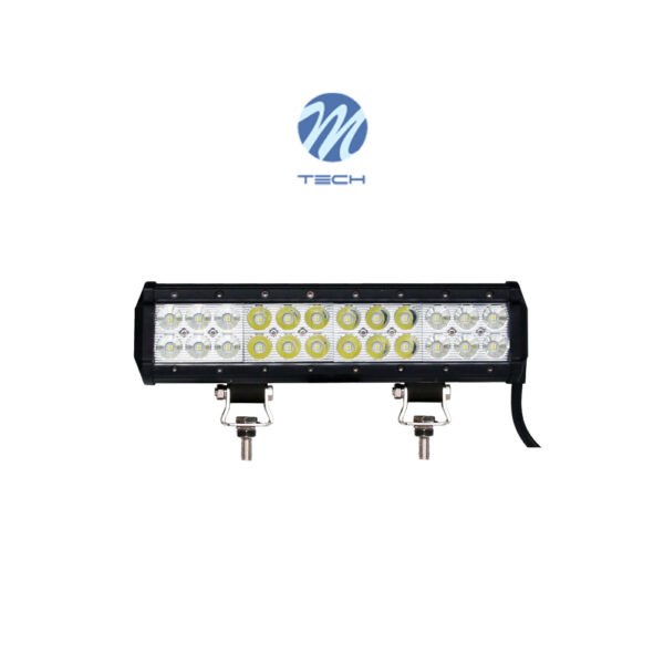 LED Bar, M-TECH, TUOLOWLO604, 12/24/30V, 72W, 6000K, 12", 298mm, Combo
