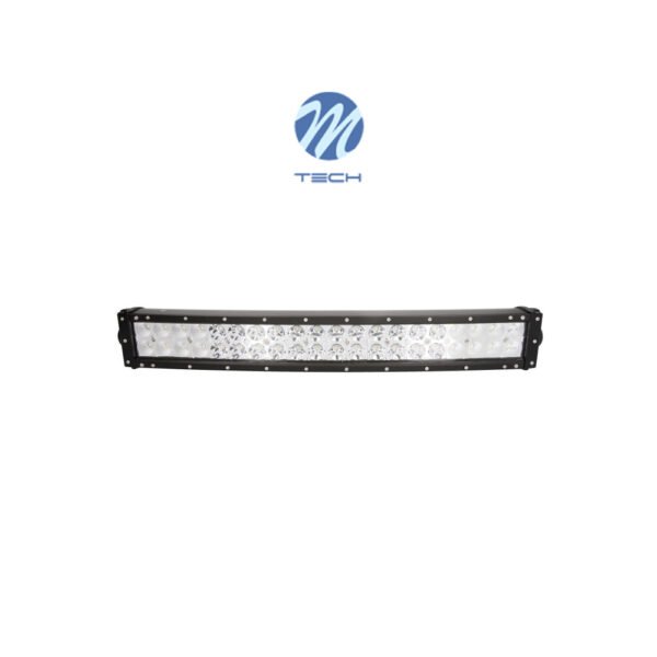 LED Bar, M-TECH, TUOLOWLO703, 12/24/30V, 120W, 6000K, 24", 611mm, Curved, Combo