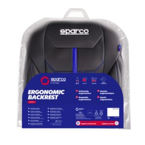 Seat pad SPARCO SPS414GR with Blue edge
