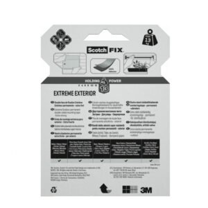 Double-sided adhesive tape 3M Scotch® FIX 19mm x 5m up to 13kg for Exterior
