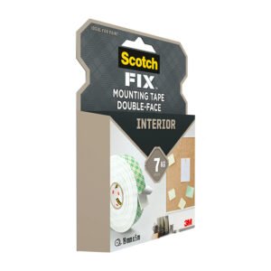 Двойнолепящо тиксо 3M Scotch® FIX 19mm х 5m до 7kg за Интериор