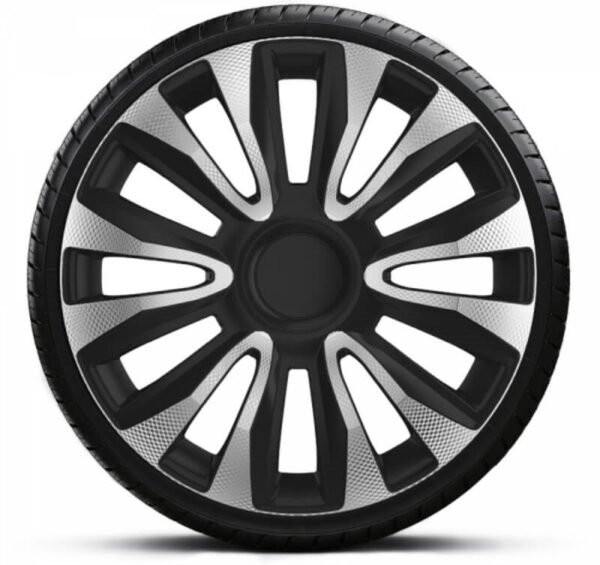 Комплект тасове за джанти ARGO Avalon Carbon - 14" Сиво / Черни