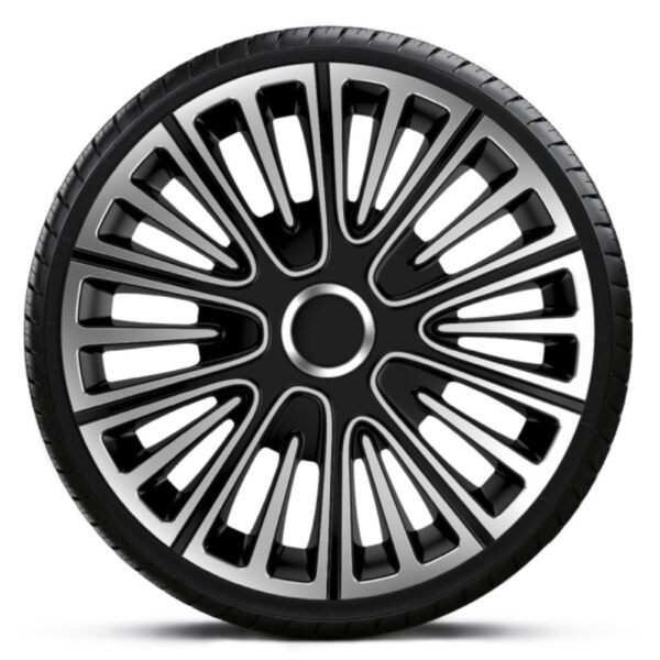 ARGO Motion Wheel Hub Cap Set - 15" Gray / Black
