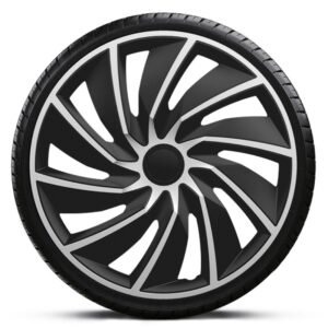 Комплект тасове за джанти ARGO Turbo - 15" Сиво / Черни