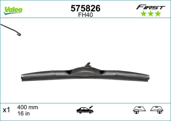 Чистачка Valeo First Hybrid 400мм - 1 брой