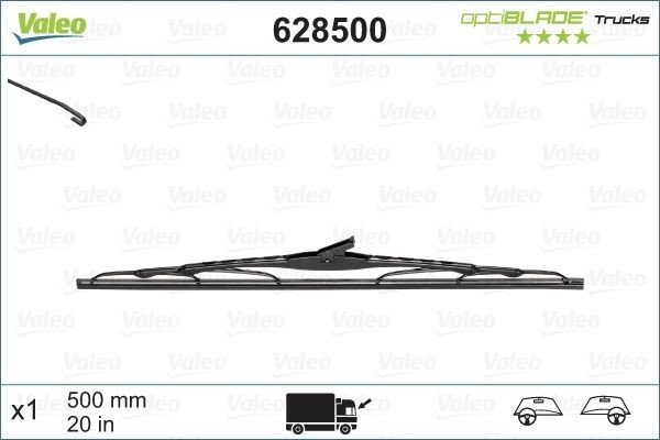 Чистачка Valeo Optiblade Trucks 500мм - 1 брой