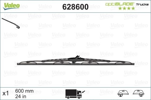 Чистачка Valeo Optiblade Trucks 600мм - 1 брой