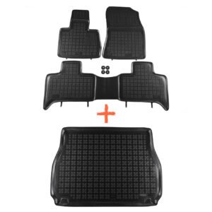Set of REZAW-PLAST floor mats for the interior and trunk of the BMW X5 E53 (05.1999-09.2006)