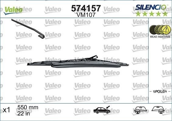 Wiper blade Valeo Silencio Conventional Single 550mm - 1 piece