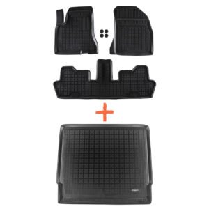 REZAW-PLAST set of floor mats for the body and trunk of Citroen C4 Grand Picasso (10.2006-06.2013)