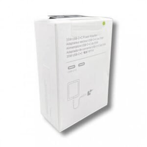 Зарядно устройство Apple Fast Charger 35W за Аpple, с двоен USB Type C – Бяло - Image 5