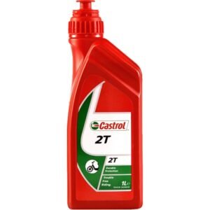 Минерално двутактово масло за мотоциклети CASTROL 2T, 1 л