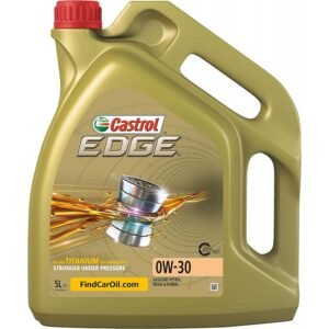 Синтетично двигателно масло за автомобили и хибриди CASTROL EDGE 0W-30, 5 л