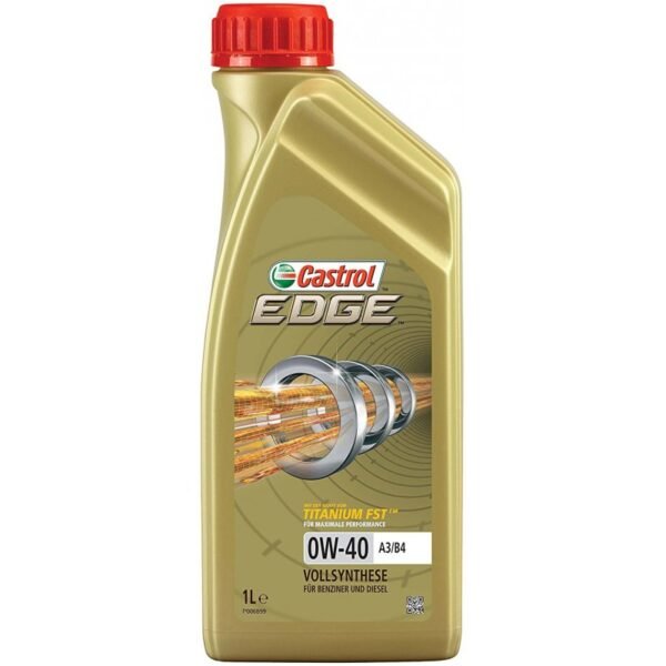 Синтетично двигателно масло CASTROL EDGE A3/B4 0W-40, 1 л