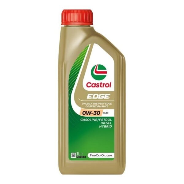 Synthetic engine oil for cars and hybrids CASTROL EDGE A5/B5 0W-30, 1 l
