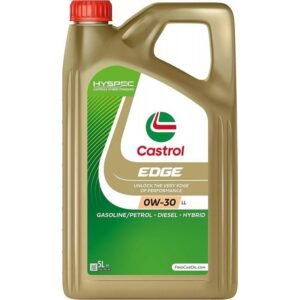 Синтетично двигателно масло за автомобили и хибриди CASTROL EDGE LL 0W-30, 5 л