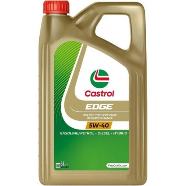 Синтетично двигателно масло CASTROL EDGE FST TITANIUM 5W-40, 5 л