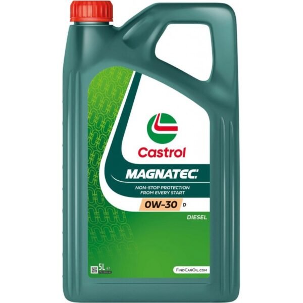 Синтетично двигателно масло CASTROL MAGNATEC D 0W-30, 5 л