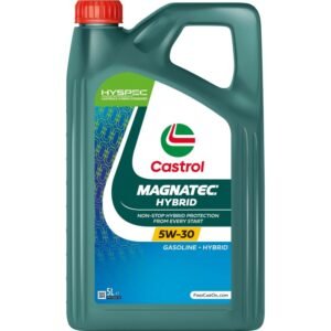 Синтетично двигателно масло за хибридни автомобили CASTROL MAGNATEC HYBRID 5W-30, 5 л