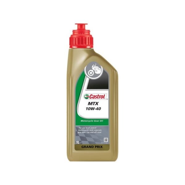 Минерално трансмисионно масло за мотоциклети CASTROL MTX 10W-40, 1 л