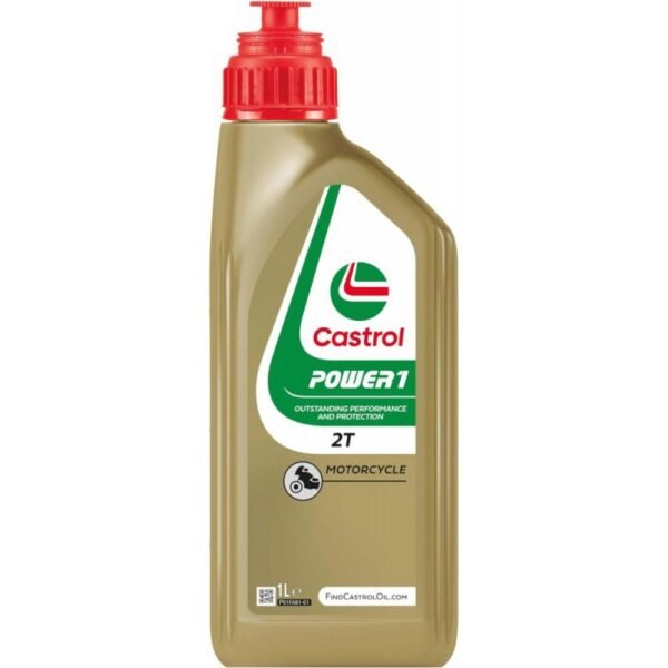 Двутактово масло за мотоциклети CASTROL POWER 1 2T, 1 л