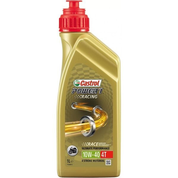 Синтетично двигателно масло за мотоциклети CASTROL POWER 1 ULTIMATE 4T 10W-40, 1 л