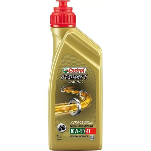 Синтетично двигателно масло за мотоциклети CASTROL POWER 1 ULTIMATE 4T 10W-50, 1 л