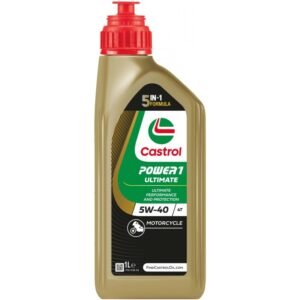 Синтетично двигателно масло за мотоциклети CASTROL POWER 1 ULTIMATE 4T 5W-40, 1 л