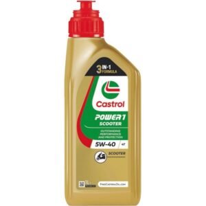 Синтетично двигателно масло за скутери CASTROL POWER 1 SCOOTER 4T 5W-40, 1 л