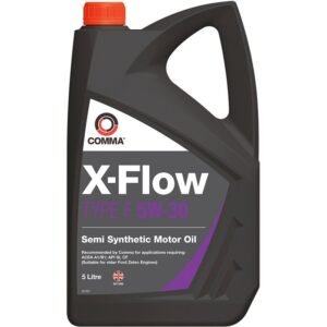 Синтетично двигателно масло COMMA X-FLOW TYPE F 5W-30, 5 л