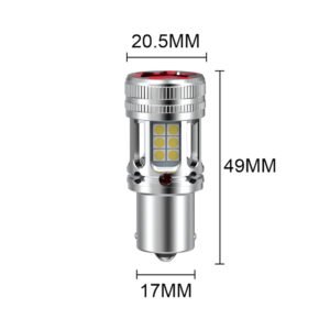 Диодни крушки 82295 1156 BA15S 12-24V - снимка 3