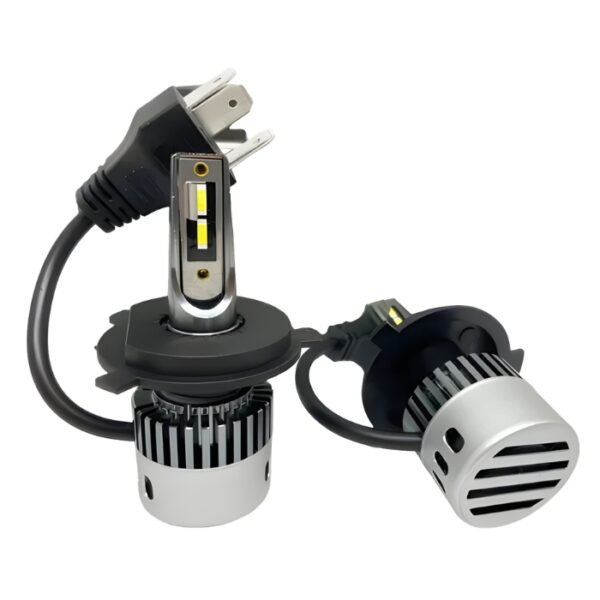 LED крушки H4 48W 6000K - компактен комплект 2 броя за обновяване на фаровете