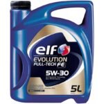 Synthetic engine oil ELF EVOLUTION FULL-TECH FE 5W-30, 5 l