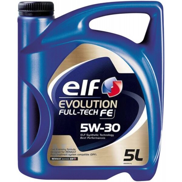 Synthetic engine oil ELF EVOLUTION FULL-TECH FE 5W-30, 5 l