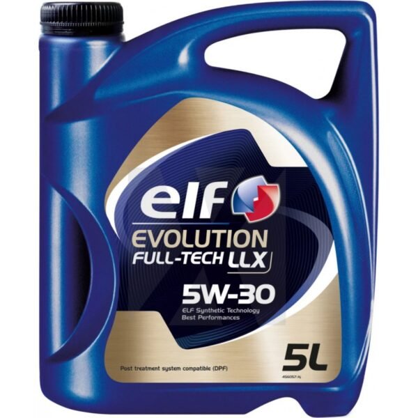 Синтетично двигателно масло ELF EVOLUTION FULL-TECH LLX 5W-30, 5 л