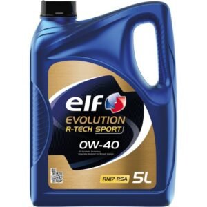 Синтетично двигателно масло ELF EVOLUTION R-TECH SPORT 0W-40, 5 л